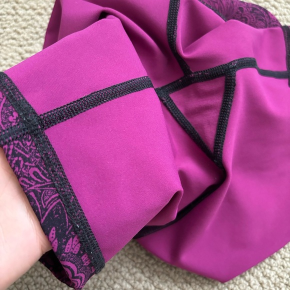 Lululemon Wunder Under 6 inch Shorts (Hi-Rise) Antique Paisley - Picture 4 of 7